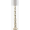Britiany Traditional Cream/White Floor Lamp
