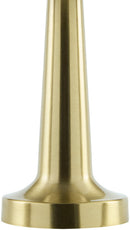 Tasheika Traditional Metallic - Brass Table Lamp