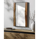 Roshundra Traditional Brown Wall Mirror