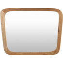 Bevan Modern Brown Wall Mirror