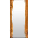 Roshundra Traditional Dark Brown Wall Mirror