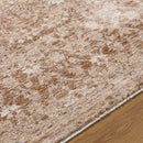 Sandro Traditional Tan/Burnt Orange Area Rug