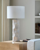 Noris Traditional Gray Table Lamp