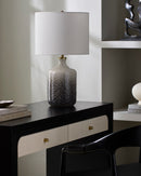 Dameion Global Navy Table Lamp