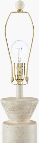 Avrohom Cottage White Table Lamp