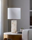Amna Traditional Cream Table Lamp