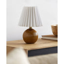 Trudie Modern Dark Brown Table Lamp