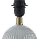 Trudie Modern Aqua Table Lamp