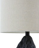 Richele Coastal Black/White Table Lamp