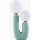 Bartley Cottage Green Table Lamp