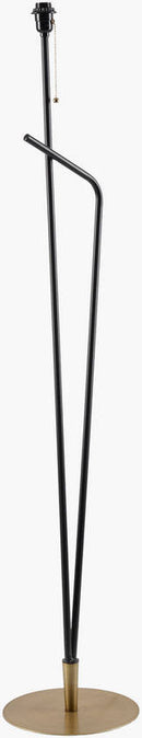 Kayliegh Modern Black/Gold Floor Lamp