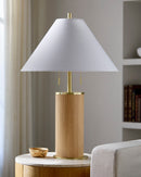 Dorthy Global Cream Table Lamp