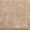 Jamell Traditional Light Brown Area Rug