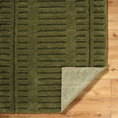 Dadrian Modern Army Green Washable Area Rug