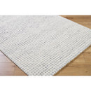 Andreas Modern Light Silver/Off-White Area Rug - Vivir x Livabliss