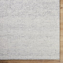 Andreas Modern Light Silver/Off-White Area Rug - Vivir x Livabliss