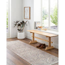 Eleni Traditional Gray Washable Area Rug - Vivir x Livabliss