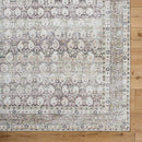 Lorelai Traditional Dark Brown Washable Area Rug - Vivir x Livabliss