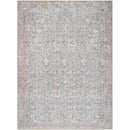 Lorelai Traditional Deep Teal Washable Area Rug - Vivir x Livabliss