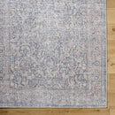 Lorelai Traditional Black/Amber Washable Area Rug - Vivir x Livabliss