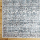 Lorelai Traditional Black Washable Area Rug - Vivir x Livabliss