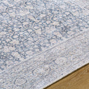 Lorelai Traditional Light Beige/Black Washable Area Rug - Vivir x Livabliss