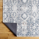 Lorelai Traditional Black/Dark Brown Washable Area Rug - Vivir x Livabliss
