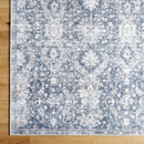 Lorelai Traditional Black/Dark Brown Washable Area Rug - Vivir x Livabliss