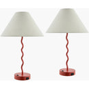 Katoya Cottage Red Table Lamp
