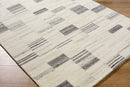 Max Modern Charcoal/Ivory Area Rug - Becki Owen x Livabliss