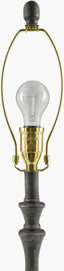 Sintia Rustic Beige/Black Table Lamp