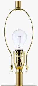Ned Traditional Orange Table Lamp