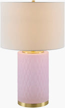 Ned Traditional Pink Table Lamp