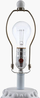 Doniesha Traditional White Table Lamp