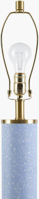 Jamere Traditional Sky Blue Floor Lamp