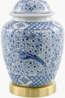 Malori Traditional Blue Table Lamp