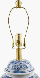 Malori Traditional Blue Table Lamp