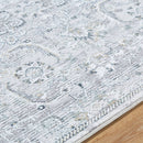 Deval Traditional Gray Area Rug