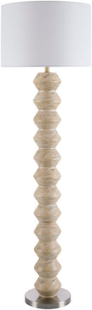 Edina Traditional Ivory Floor Lamp