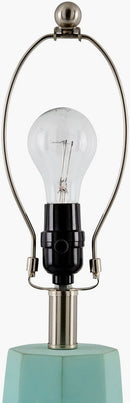 Angellica Rustic Green Table Lamp