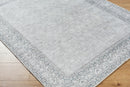 Rainier Cottage Blue/Medium Gray Washable Area Rug - Our PNW Home x Livabliss