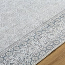 Rainier Cottage Blue/Medium Gray Washable Area Rug - Our PNW Home x Livabliss