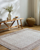 Rainier Cottage Dark Brown/Light Slate Washable Area Rug - Our PNW Home x Livabliss