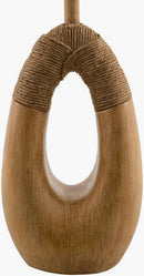 Nyle Traditional Brown Table Lamp