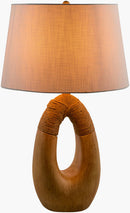 Nyle Traditional Brown Table Lamp