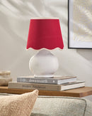Kolleen Cottage Red Table Lamp