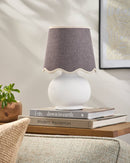 Kolleen Cottage Gray/White Table Lamp
