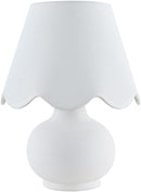 Kolleen Cottage White/Translulent Table Lamp