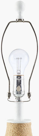 Cordelia Traditional White Table Lamp
