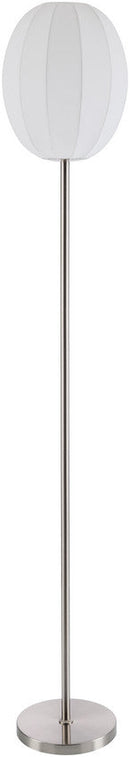 Hollyanne Modern Metallic - Nickel Floor Lamp